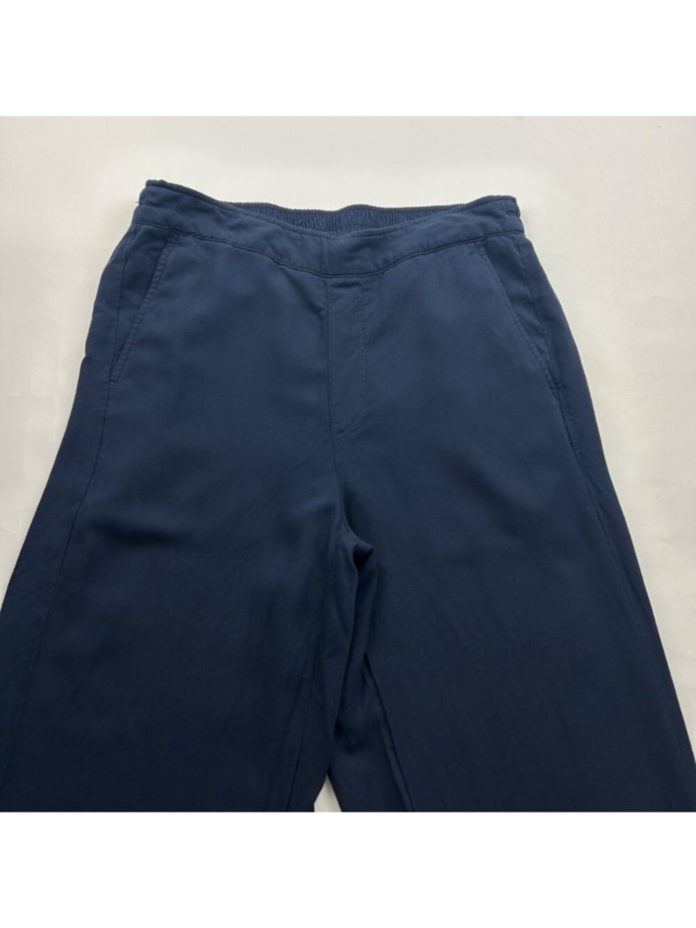 Old Navy Dark Blue Challis Soft Wide Leg Pant M - Picture 2 of 7